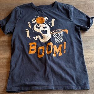 GAP Kids Ghost Basketball Tee - Dark Blue